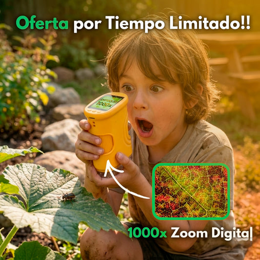 Microscopio de mano para niños | POKETZUM